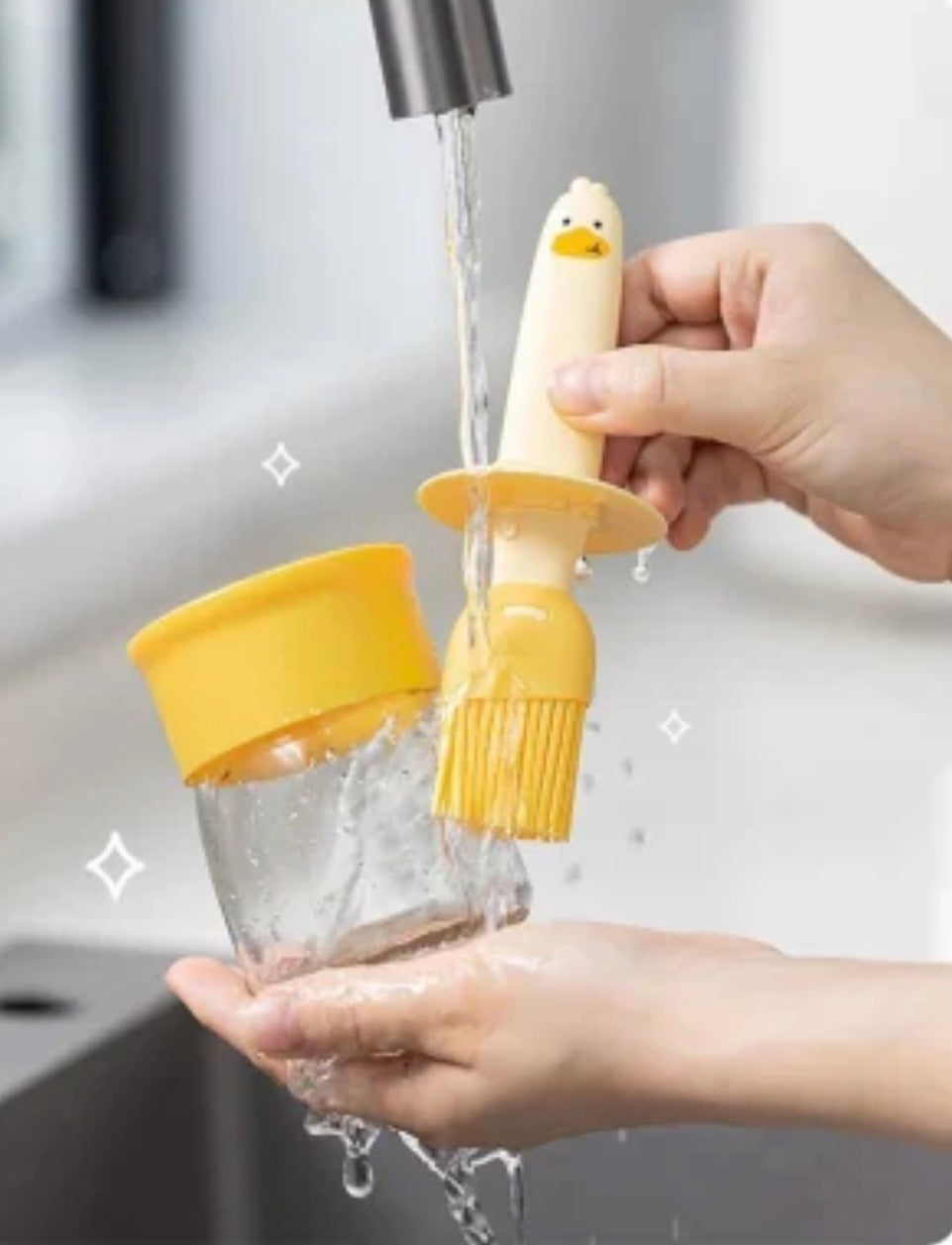 Silicon oil Spreading brush